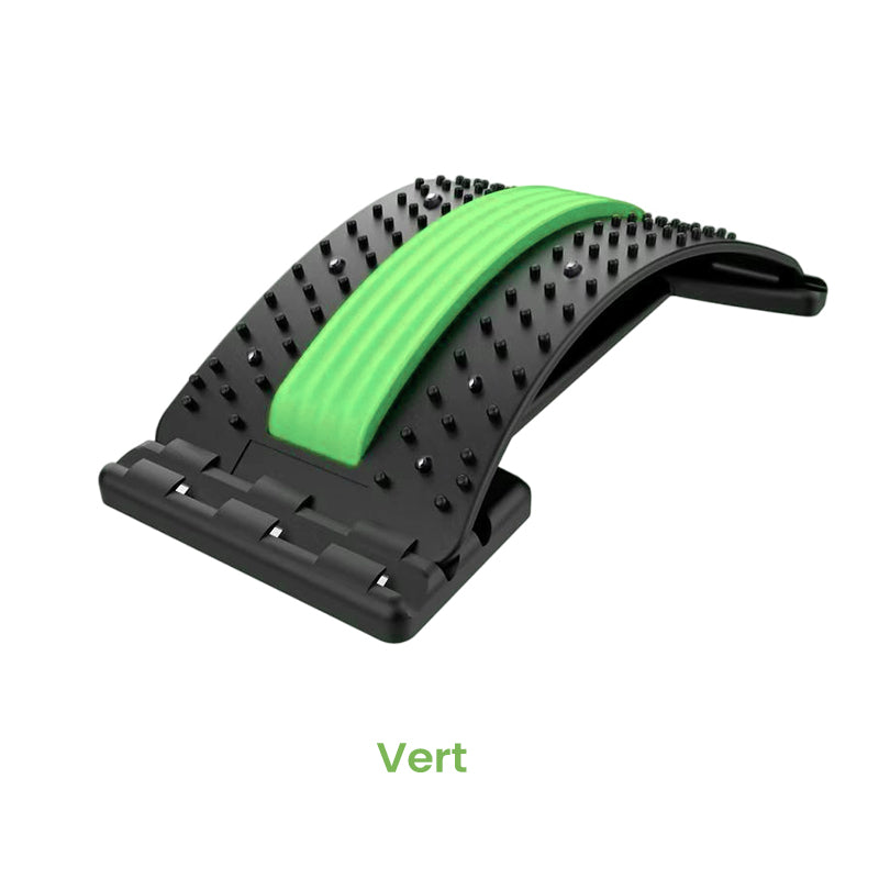 🏆Magnetic lumbar stretcher with acupuncture massage to👑relieve back pain🌿🔥