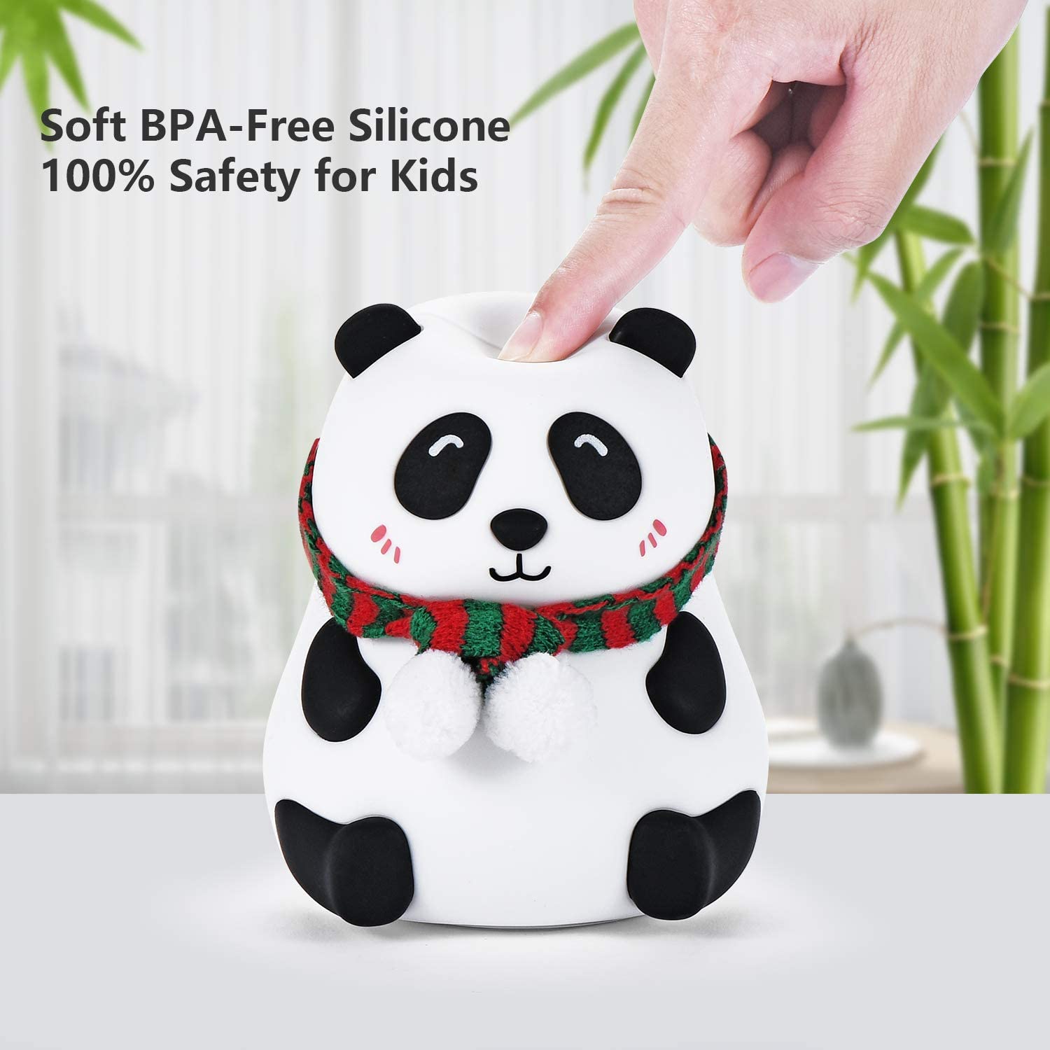 Cute Panda Silicone Night Lamp🔥