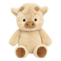 🌈🐮 Hug-Worthy & Fluffy: The Chubby Highland Cow Plushie You’ll Love! 💕