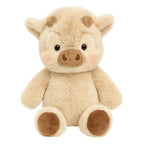 🌈🐮 Hug-Worthy & Fluffy: The Chubby Highland Cow Plushie You’ll Love! 💕