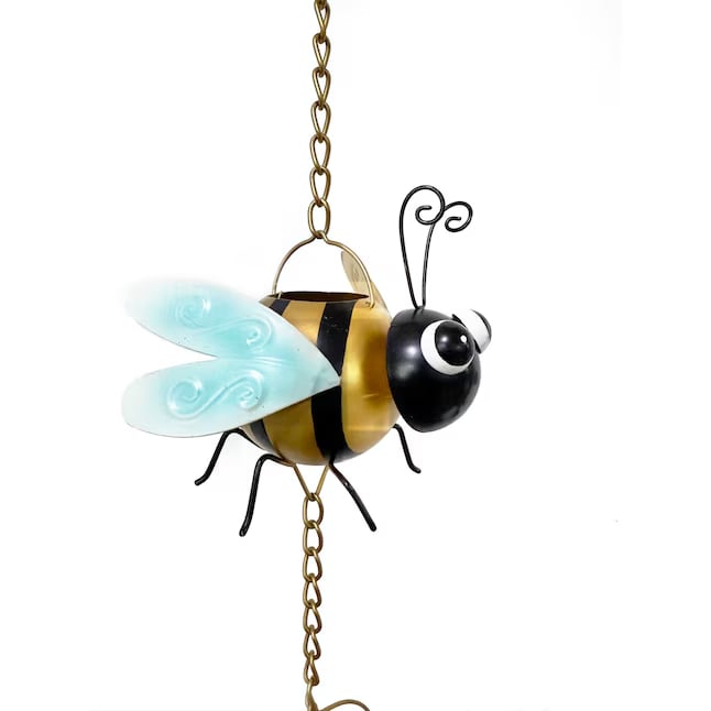 Whimsical Bee Rain Chain 🐝 — Transforming Rainy Days into a Garden Spectacle