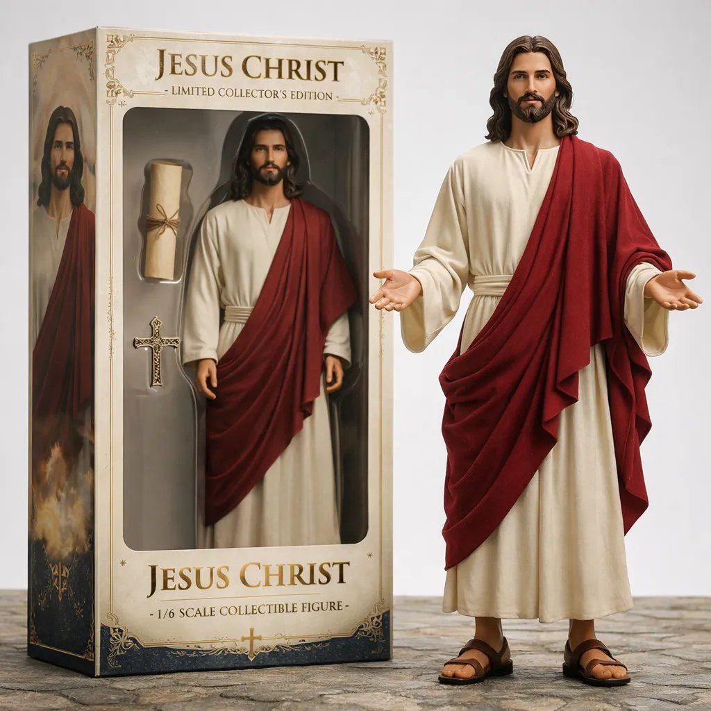 (🎁Last Day 49% OFF)🙏✝️Jesus Christ Limited Collector’s Edition 1/6 Scale Figure🏆