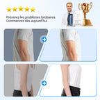 🏆Magnetic lumbar stretcher with acupuncture massage to👑relieve back pain🌿🔥