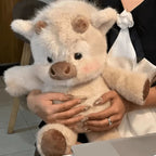 🌈🐮 Hug-Worthy & Fluffy: The Chubby Highland Cow Plushie You’ll Love! 💕