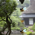 Whimsical Bee Rain Chain 🐝 — Transforming Rainy Days into a Garden Spectacle