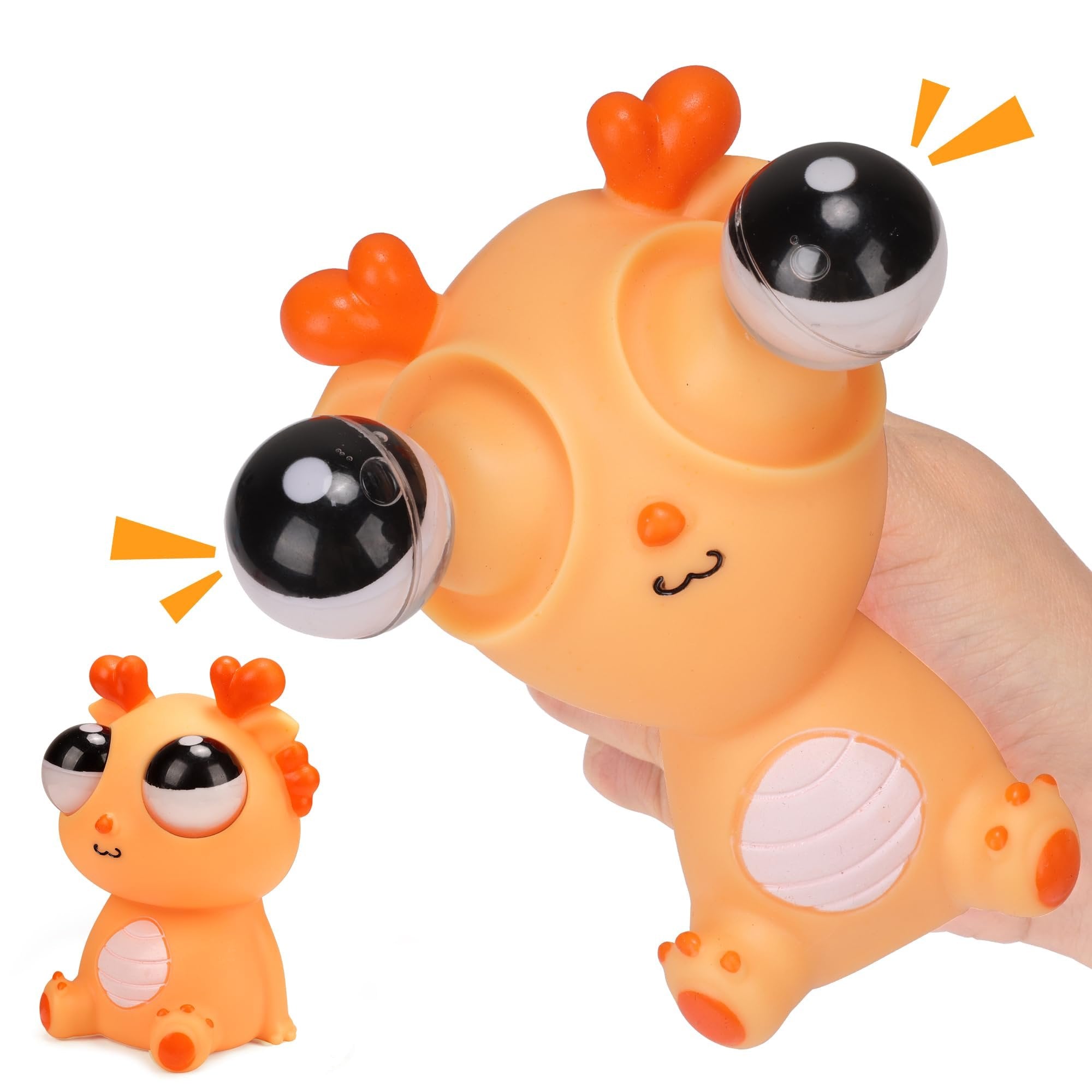 Hot Sale🔥2026 Squeeze Eye Popping Out Stress Relief Cute Dragon Toy🏆