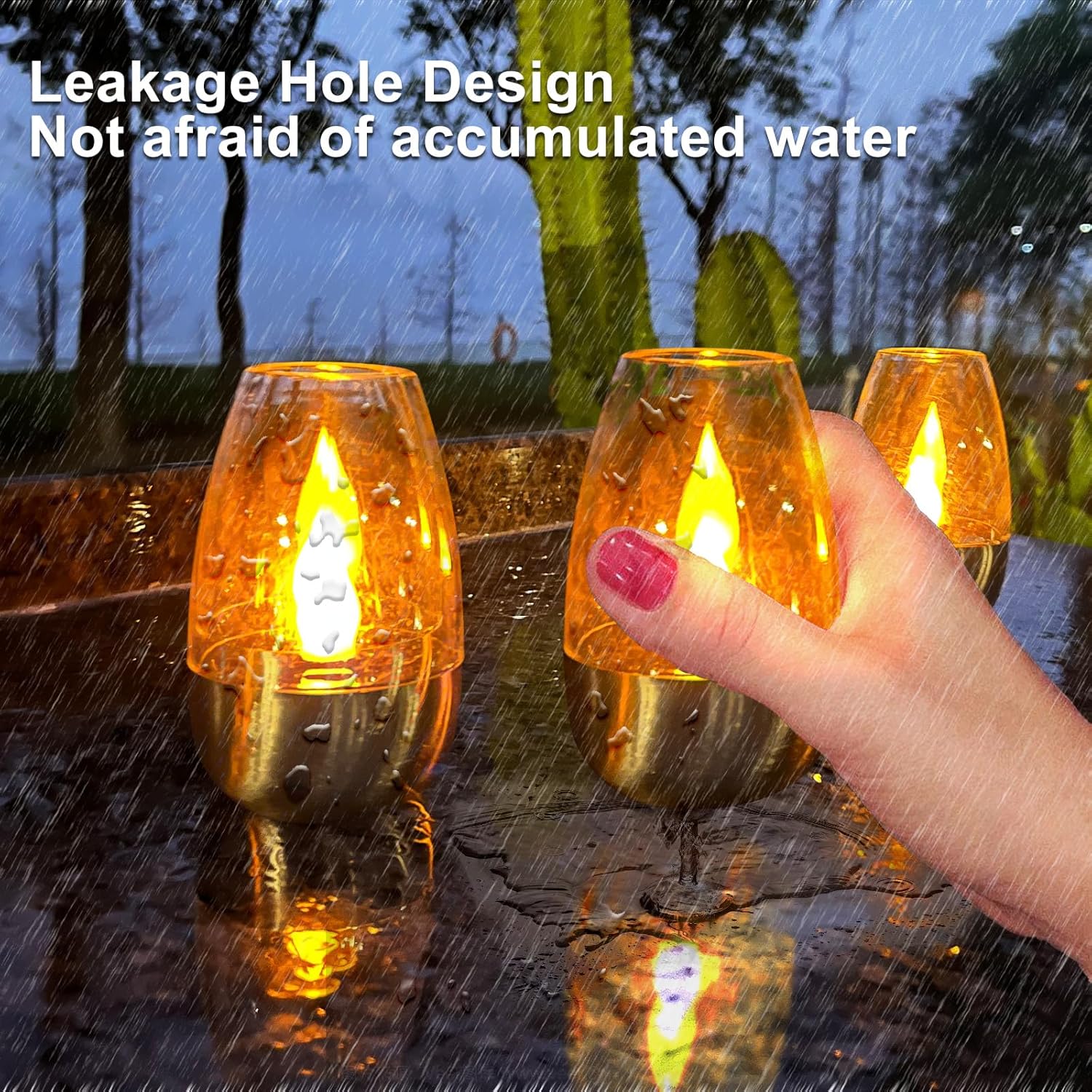 Solar-powered tea candle lamp 🕯️ Buy More Save More 🔥🏆