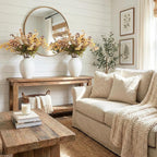 5 Stems Realistic Wildflowers Artificial Long Floral Stems