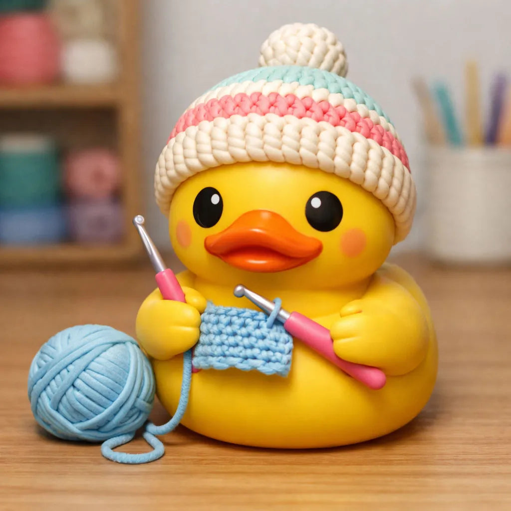🦆🧶Crochet Buddy Duck – Perfect for Yarn Lovers!🏆