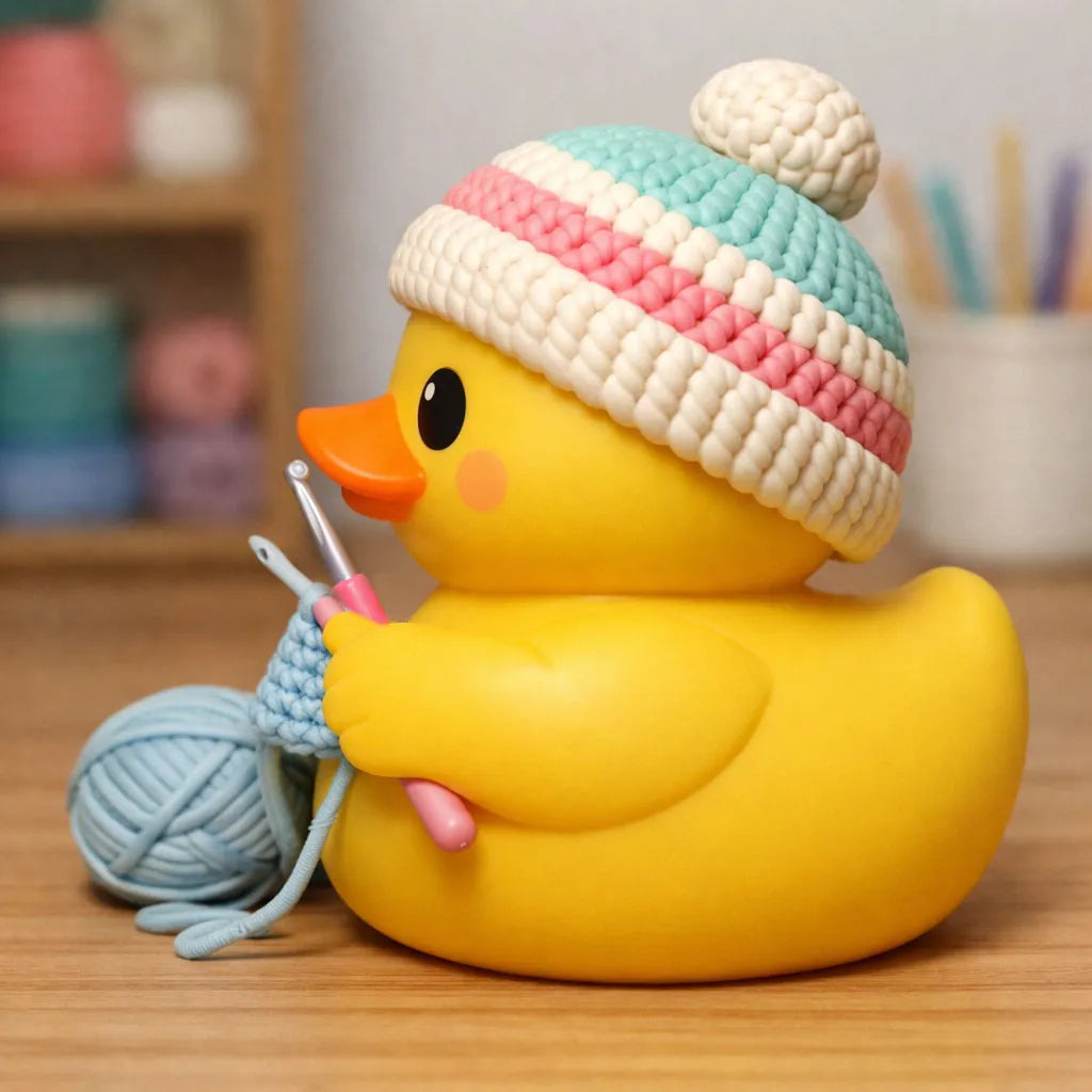🦆🧶Crochet Buddy Duck – Perfect for Yarn Lovers!🏆
