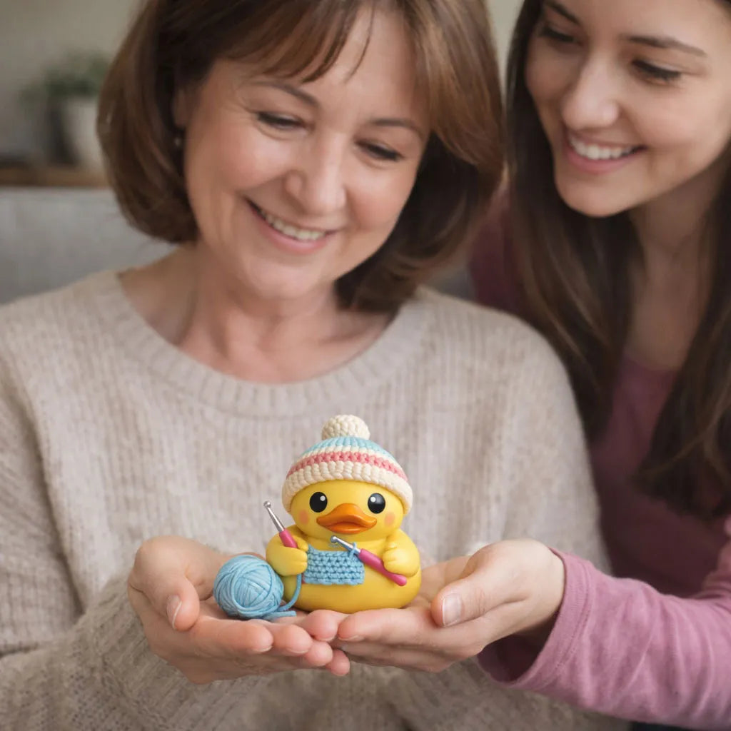 🦆🧶Crochet Buddy Duck – Perfect for Yarn Lovers!🏆