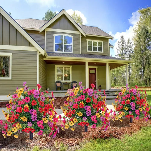 50% OFF TODAY ONLY 🎉🎉- Artificial Flowers for Outdoor Indoor Garden Home Decoration🏆