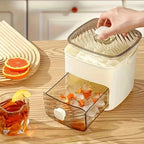🔥Last Day 49% OFF - 🧊48-Cube Double Layer Ice Maker with Press Lid – Portable Silicone Ice Tray Box🏆