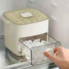 🔥Last Day 49% OFF - 🧊48-Cube Double Layer Ice Maker with Press Lid – Portable Silicone Ice Tray Box🏆
