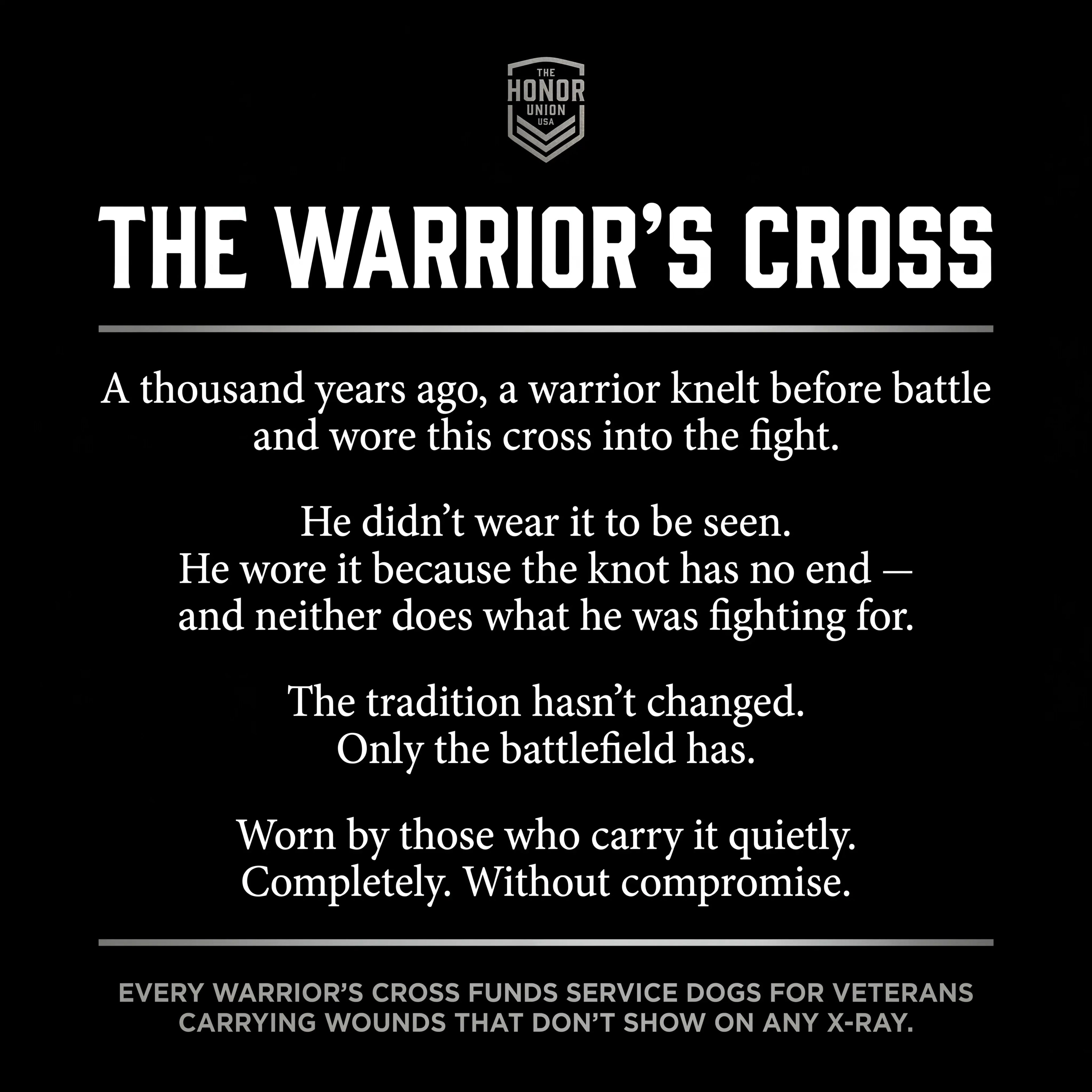 ⚔️The Warrior's Cross🏆
