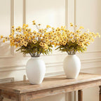 5 Stems Realistic Wildflowers Artificial Long Floral Stems